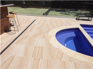 Sandstone Pool Paver, Pool Deck, Design Wall