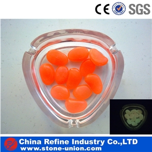 Luminous Glowing Pebble in the Dark ,Glow Paving Stone/Glow in the Dark Garden Ornament/Glow Pebbles