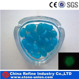Luminous Glowing Pebble in the Dark ,Glow Paving Stone/Glow in the Dark Garden Ornament/Glow Pebbles