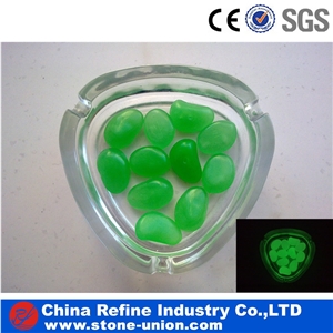 Luminous Glowing Pebble in the Dark ,Glow Paving Stone/Glow in the Dark Garden Ornament/Glow Pebbles