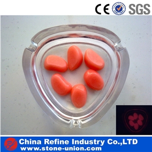 Luminous Glowing Pebble in the Dark ,Glow Paving Stone/Glow in the Dark Garden Ornament/Glow Pebbles