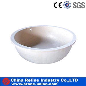 Natural Sandstone Stone Bathtubs, Pure White Marble Natural Sandstone Stone Bathtubs, Pure White Marble