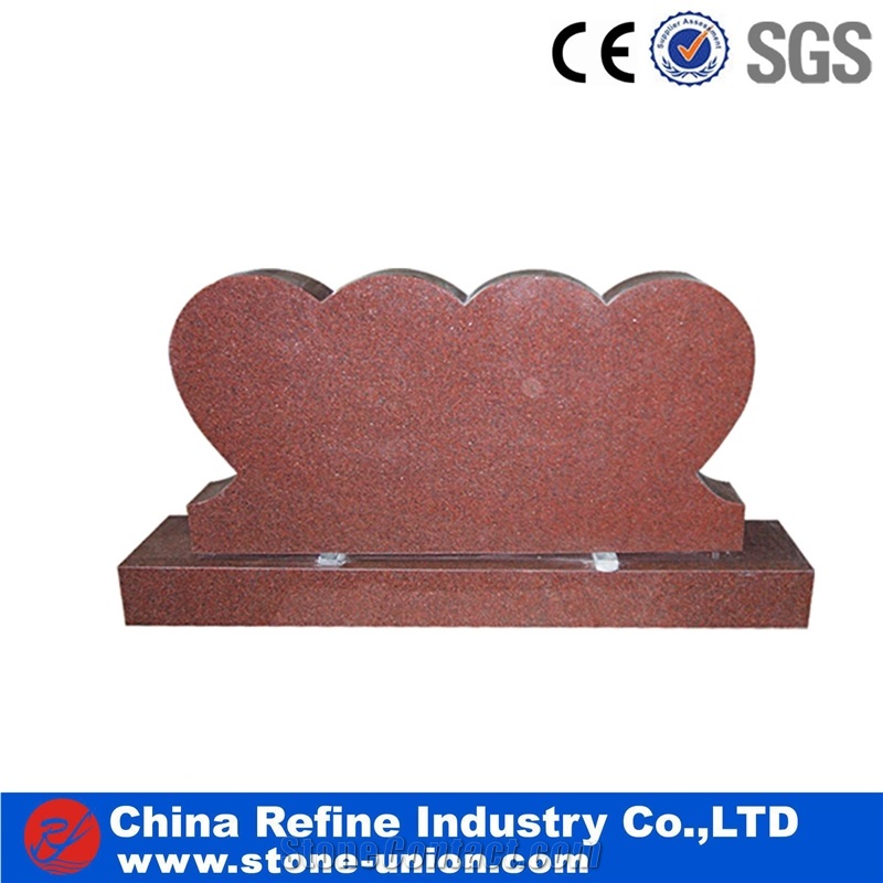 Red Granite Tombstone, Red Grave Tombstone, Imperial Red Granite Monument & Tombstone,Single Monuments