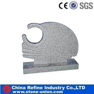 White Granite Carving Headstones,Cemetery Engraved Tombstones,Western Style Single Monuments,White Stone Memorial Gravestones,Custom Tombstone Monument Design