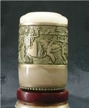 Chinese Tranditional Selenite Sculpturing
