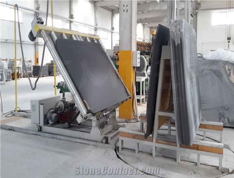 Kayseri Basalt No Hole Slabs, Brushed Tiles