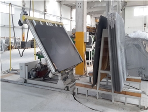 Kayseri Basalt No Hole Slabs, Brushed Tiles