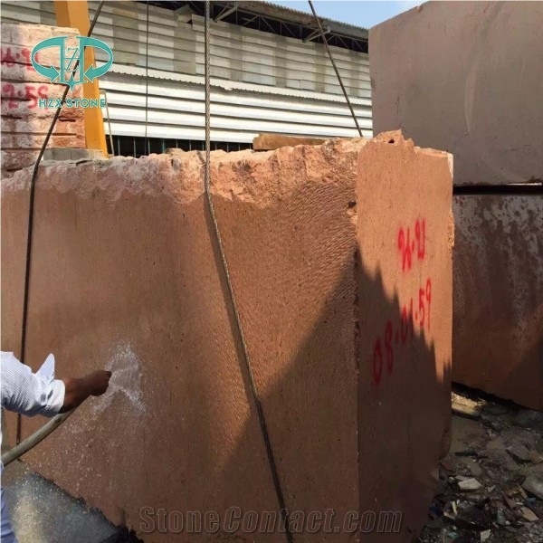 Beige Sandstone Blocks, Red Sanstone Blocks, Sandstone Slabs,Grey Sandstone Blocks Vein Cut / Cross Cut, Gris De Dordogne Sandstone Blocks