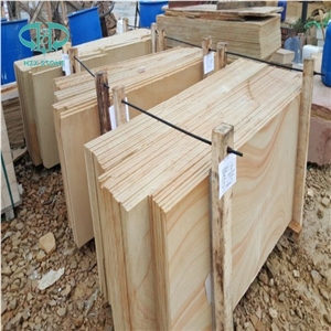 Beige Wooden Sandstone, China Sandstone Tiles, Sandstone,Sandstone Slabs & Tiles for Sale, Sandstone Slabs, Floor Covering