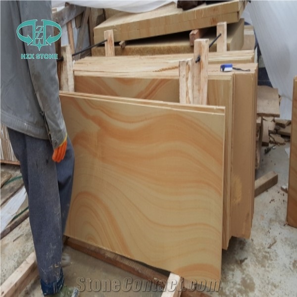 Beige Wooden Sandstone, China Sandstone Tiles, Sandstone,Sandstone Slabs & Tiles for Sale, Sandstone Slabs, Floor Covering
