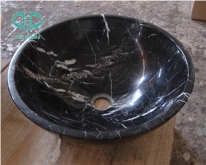 Black Wood Marble Wash Basin and Bathroom Sink/ Natural Stone Wash Basin and Bathroom Sink/ Wash Basin / Bathroom Sink
