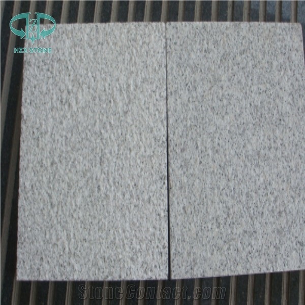 Bushhammered G365 Sesame White Granite,Shandong Sesame White, White Granite, Muping White Granite Slabs & Tiles