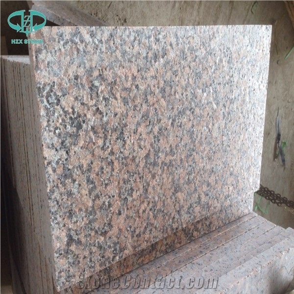 Cheap Chinese Granite G562 Maple Red Fengye Red Flamed Tile for Floor