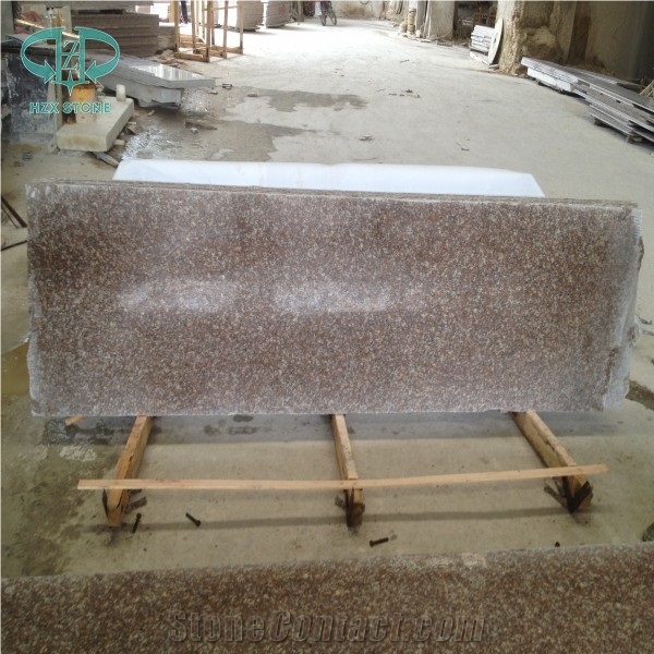 Cheapest G687 Polished Granite/Peach Red Polished Granite/China Pink Polished Granite Tiles & Slabs for Floor and Wall Covering