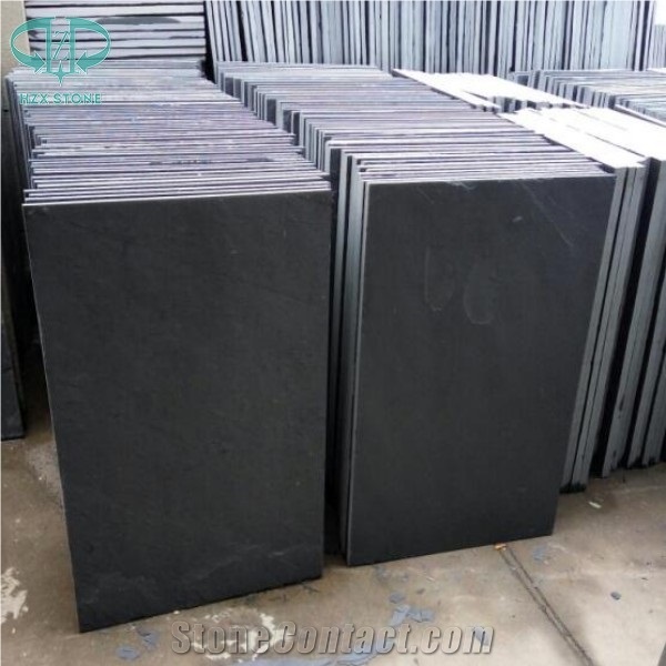 China Black Slate Tiles & Slabs, Wall & Floor Covering Tiles