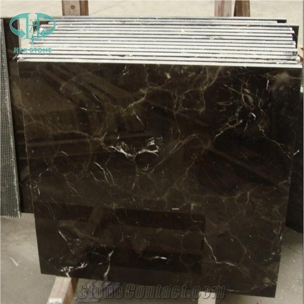 China Dark Emperador Marble Tile,Marron Imperial Marble, Browm Marble Wall Covering Tiles, Black Marble Pattern, Marble Flooring, Marble Skirting