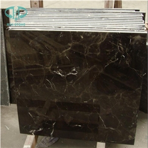 China Dark Emperador Marble Tile,Marron Imperial Marble, Browm Marble Wall Covering Tiles, Black Marble Pattern, Marble Flooring, Marble Skirting