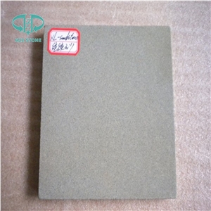 China Green Sandstone Slabs & Tiles, Sandstone Wall/Floor Tiles