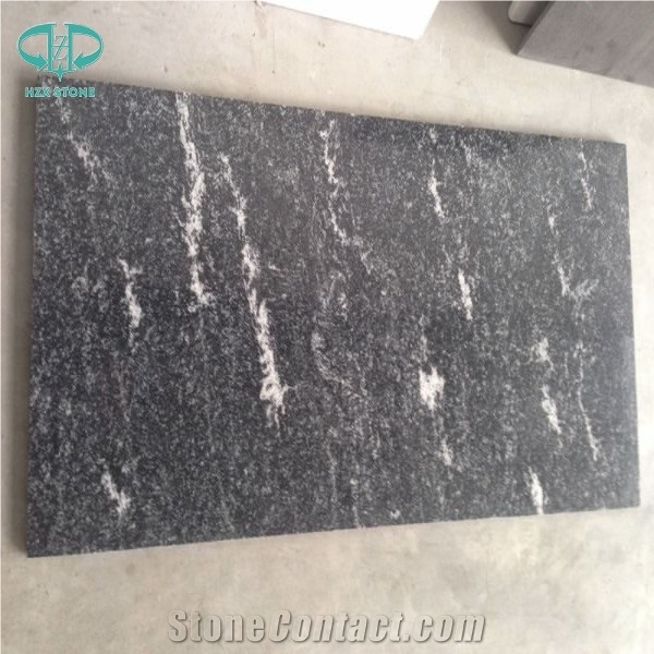 China Snow Grey,Dark Via Lactea,Jet Mist,River Black,Galaxy Silver Gray Granite Tile for Wall Cladding or Floor