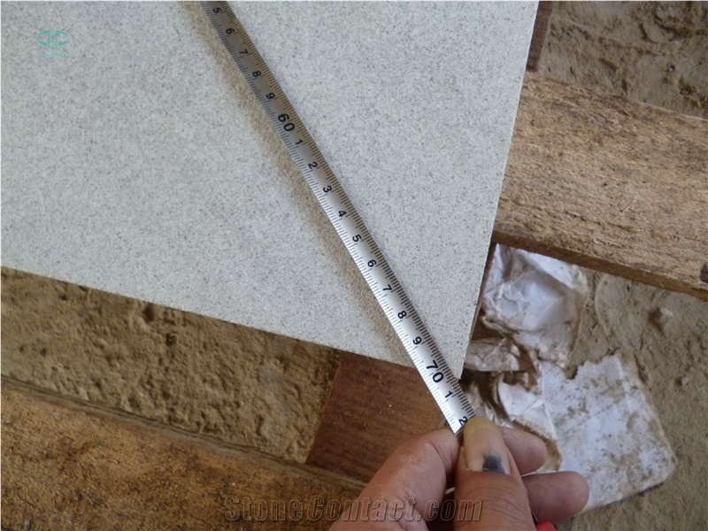 China White Sandstone Slabs & Tiles
