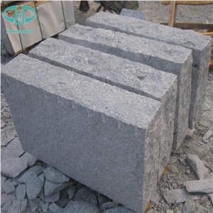 Chinese Factory Of G654 Pandang Dark Grey Granite Curbs,Granite Kerbstone,Kerb Stone,Curbstone,Vehicle Barrier Kerb