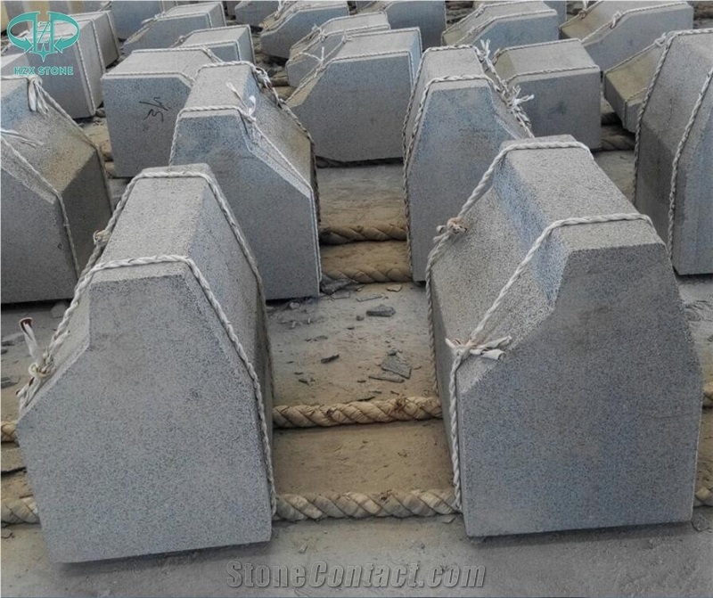 Chinese G654 Pandang Dark Grey Granite Curbs,Granite Kerbstone,Kerb Stone,Curbstone,Rode Side Stone