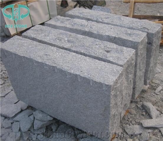 Chinese G654 Pandang Dark Grey Granite Curbs,Granite Kerbstone,Kerb Stone,Curbstone,Rode Side Stone