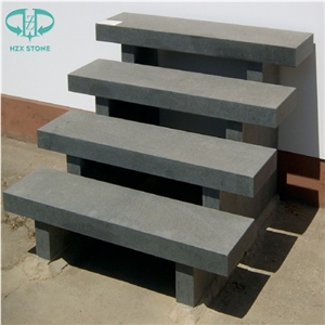 Chinese G654 Pandang Dark Grey Granite Steps,Exterior Outdoor Steps,Deck Stairs,Stair Riser,Stair Treads,Staircase