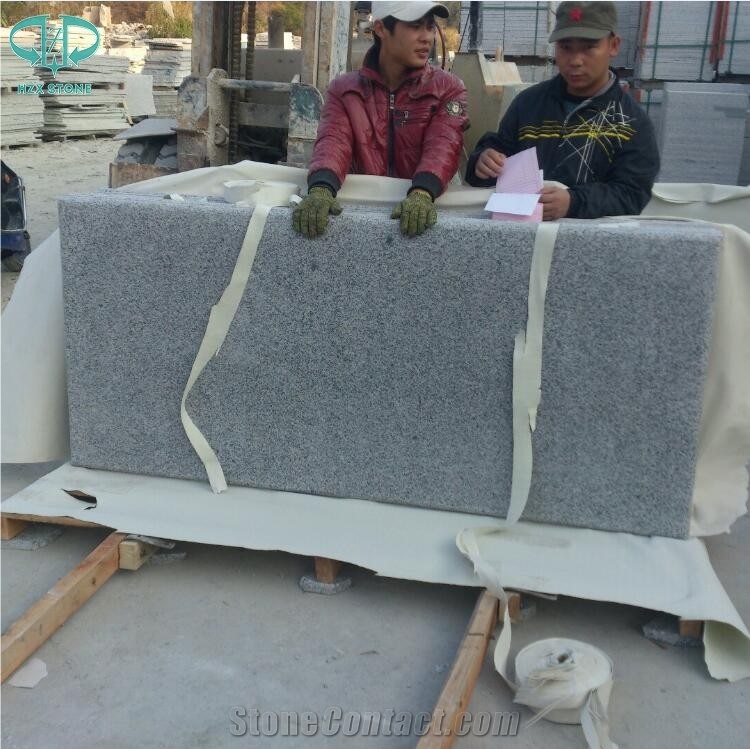 Chinese Hubei G603 Padang Light Grey Granite,Sesame White,Bianco White Granite Kitchen Countertops,Kitchen Island,Bench Tops,Bar Top,Kitchen Worktops