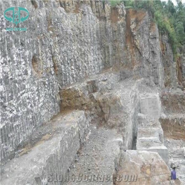 Chinese St. Laurent Black Marble Slabs for Flooring Building Material