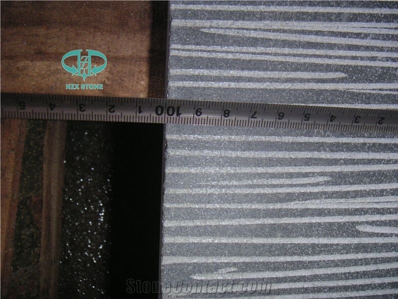 Chiseled Black Basalt Wall Cladding Stone,Basalto Tiles, Floor Tiles