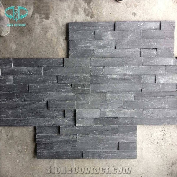 Cultured Stone, Ledge Stone Siding,Stone Wall Veneer Stone,Blue Black Slate Cultural Stone Veneer Stone