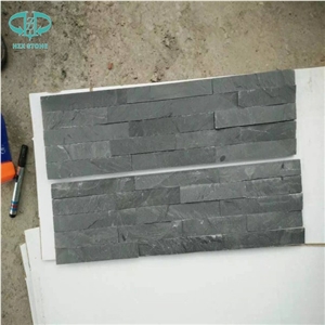 Cultured Stone, Ledge Stone Siding,Stone Wall Veneer Stone,Blue Black Slate Cultural Stone Veneer Stone