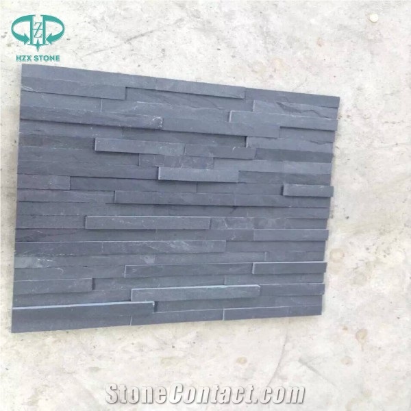 Cultured Stone, Ledge Stone Siding,Stone Wall Veneer Stone,Blue Black Slate Cultural Stone Veneer Stone