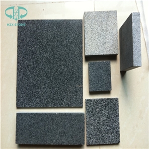 Dark Grey Granite G654 Granite Slab Hot Sale, Natural Grey Granite Floor Tiles Wall Tiles Polished G654 Granite Slabs for Floor Covering Cut to Size Grey Granite Skirting, Sesame Black, Padang Dark