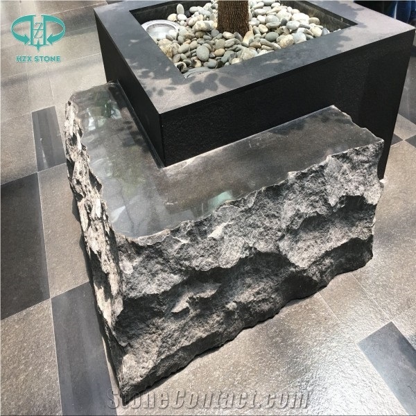 Different Shaped -Grey Granite Flower Stand Pot & Planters /Garden Decor Landscaping Stone,Exterior Stone
