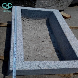 Different Shaped -Grey Granite Flower Stand Pot & Planters /Garden Decor Landscaping Stone,Exterior Stone