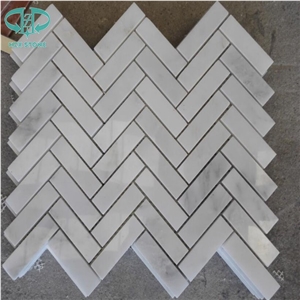 Eastern White Marble Mosaic Tile,Oriental White Marble Mosaic,Dynasty White Marble Mosaic ,Polished Mosaic Pattern and Tiles,China White Marble Mosaic Tiles and Pattern for Wall & Floor Covering
