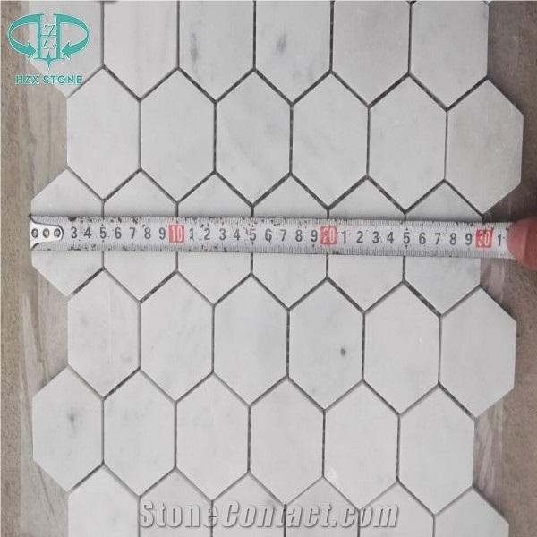 Eastern White Marble Mosaic Tile,Oriental White Marble Mosaic,Dynasty White Marble Mosaic ,Polished Mosaic Pattern and Tiles,China White Marble Mosaic Tiles and Pattern for Wall & Floor Covering