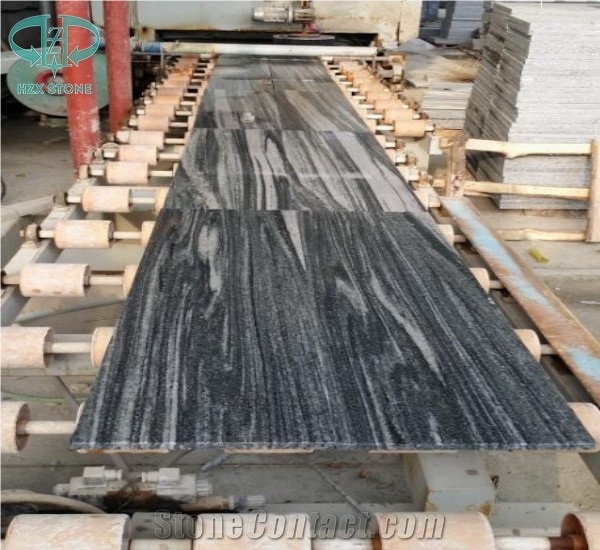 G302,Nero Santiago Granite,Fantasy Grey,Grey Wood Vein,Cosmo Grey,Neu Lavendel Grey,​Dark Grey Granite for Floor Covering,Tiles,Slabs,Landscaping Stone