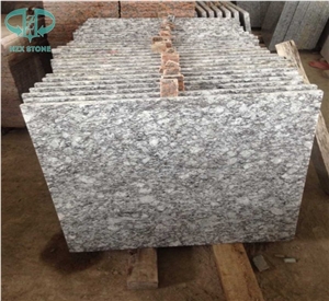 G377,Spray White Granite Tiles,White Wave,Seawave Flower,Seawave White, Breaking Waves, Seawave Grey,Polished/Flamed China White Granite Stone for Wall & Floor Tiles