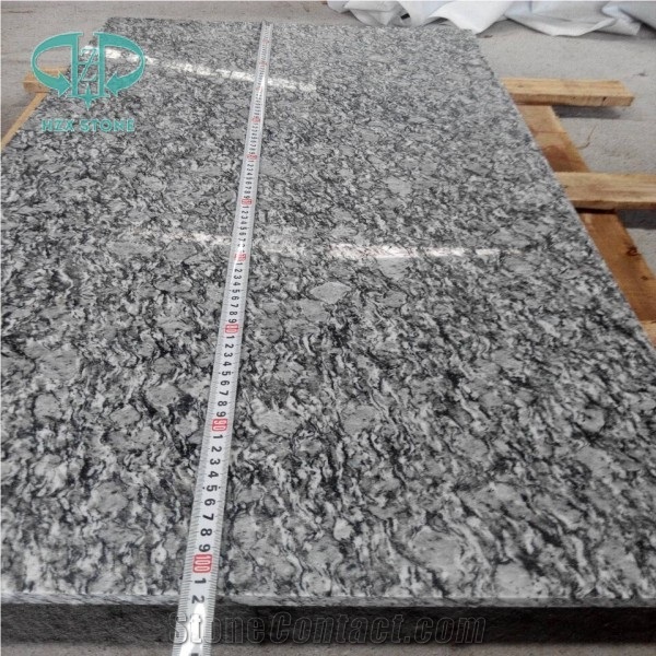G377,Spray White,White Wave,Seawave Flower,Seawave White, Breaking Waves, Seawave Grey, Spindrift White, Polished China White Granite for Wall & Floor Tiles