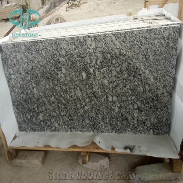G377,Spray White,White Wave,Seawave Flower,Seawave White, Breaking Waves, Seawave Grey, Spindrift White, Polished China White Granite for Wall & Floor Tiles