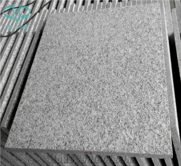G602 Granite, China Grey Sardo, Cristallo Grigio, New Bianco Sardo, Salt & Pepper Flamed Tiles & Slabs