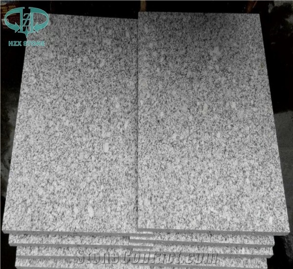 G602 Granite, China Grey Sardo, Cristallo Grigio, New Bianco Sardo, Salt & Pepper Flamed Tiles & Slabs