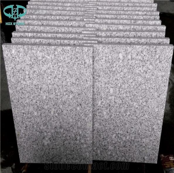G602 Light Granite Grey Tile , Cut-To-Size, Flamed,Polished,Sandblasted Promotion for Stage Face Plate, Wall Cladding Outdoor Pavers