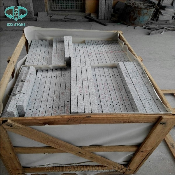 G602 Light Granite Grey Tile , Cut-To-Size, Flamed,Polished,Sandblasted Promotion for Stage Face Plate, Wall Cladding Outdoor Pavers