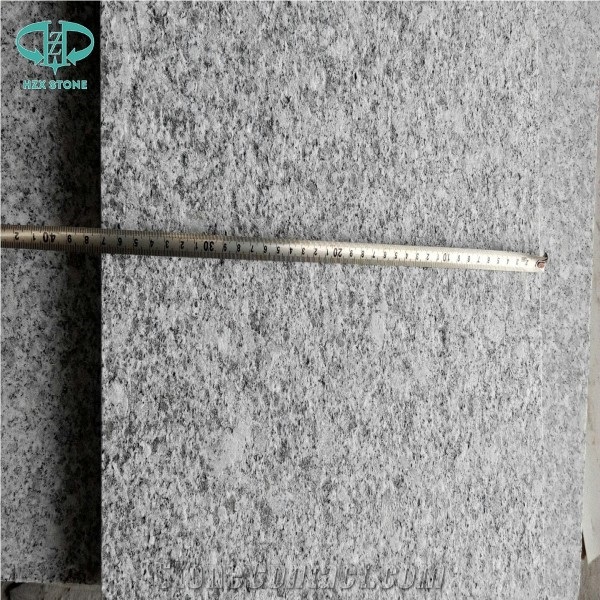 G602 Light Granite Grey Tile Flamed Wall Cladding Tiles, China Grey Granite
