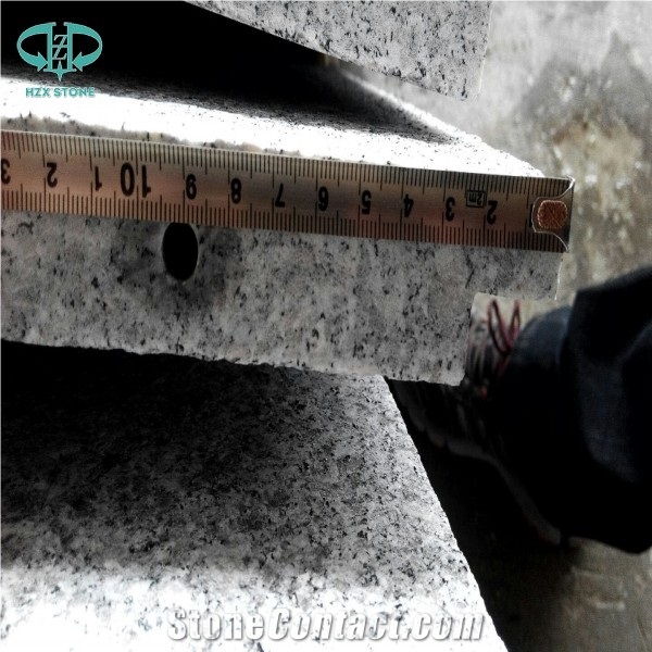 G602 Light Granite Grey Tile Flamed Wall Cladding Tiles, China Grey Granite