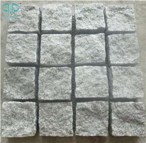 G603 Light Grey Granite Cobble Stone,Natural Split Cube Stone,Cobblestone,Paving Sets,Driveway Paving Stone,Walkway Pavers,Patio Pavers,Landscape Stone,Garden Stepping Pavements